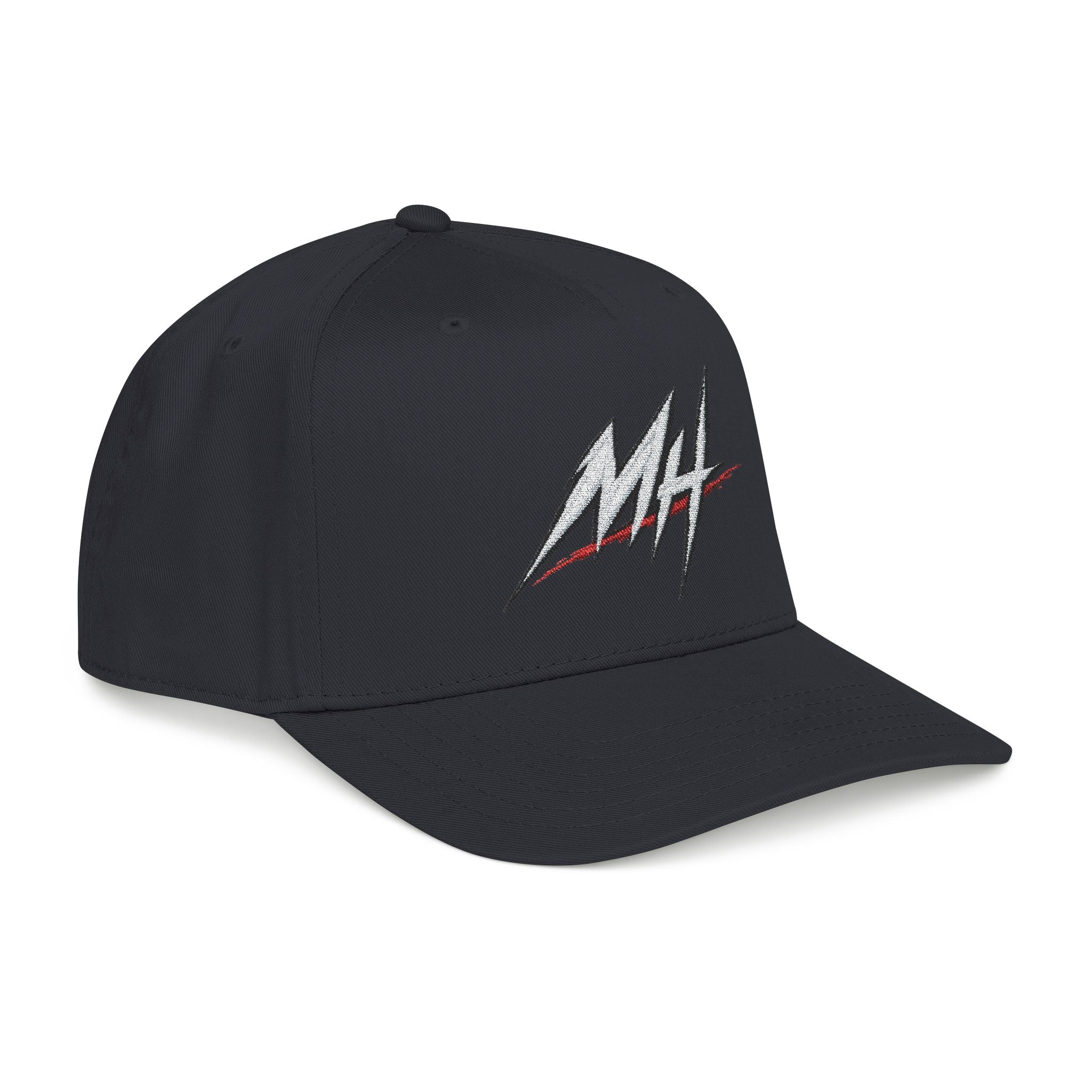 MH SIGNATURE LOGO CAP - BLACK