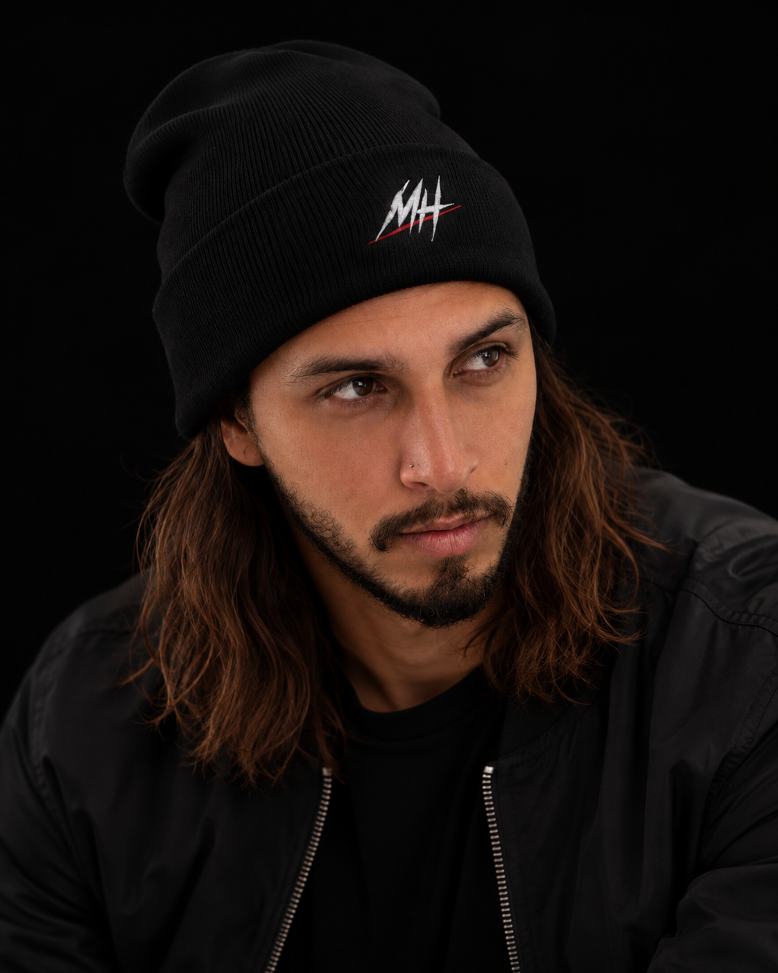 MH Signature Embroidered Beanie