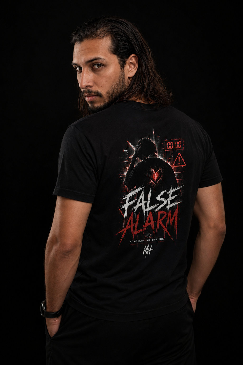 False Alarm Warning Tee