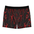 Black & Red Gothic Rose Boxer Briefs — Men's All-Over-Print Underwear